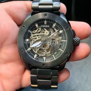 Fossil Townsman Skeleton Watch